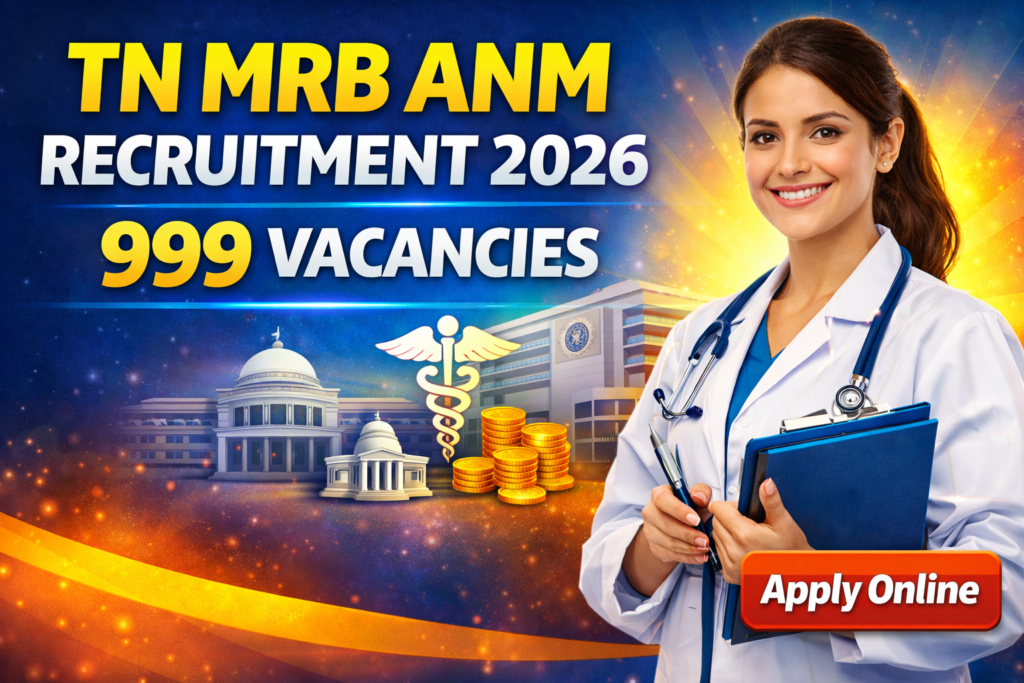 TN MRB ANM Recruitment 2026
